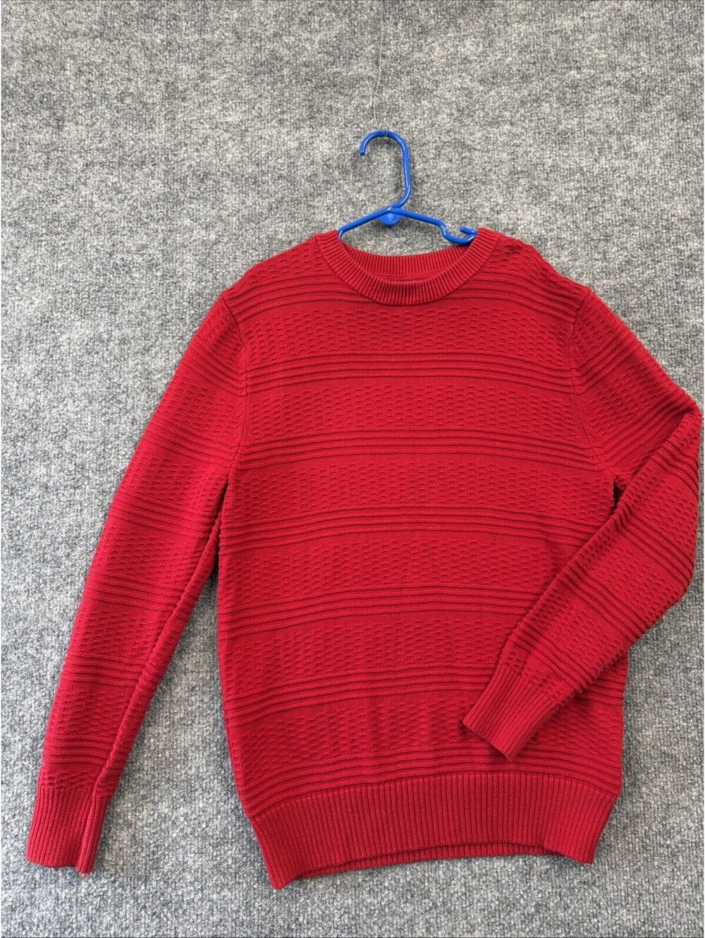 Cat And Jack boys Size 8/10 Red Cardigan Sweater